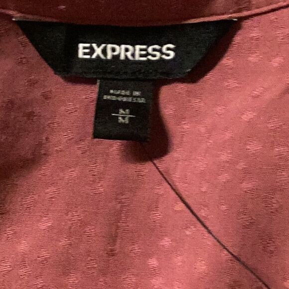 Express Rose Colored Blouse - Picture 3 of 5